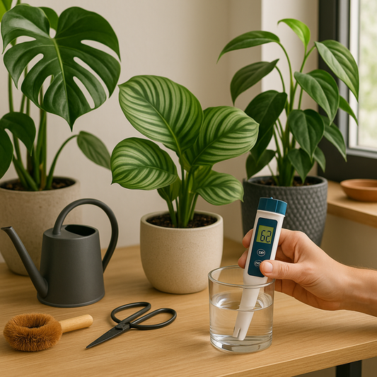 🌿 Mesurer et ajuster le pH de l’eau pour vos plantes